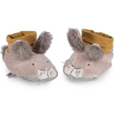 Chaussons 0-6 mois Lapin Trois Petits Lapins