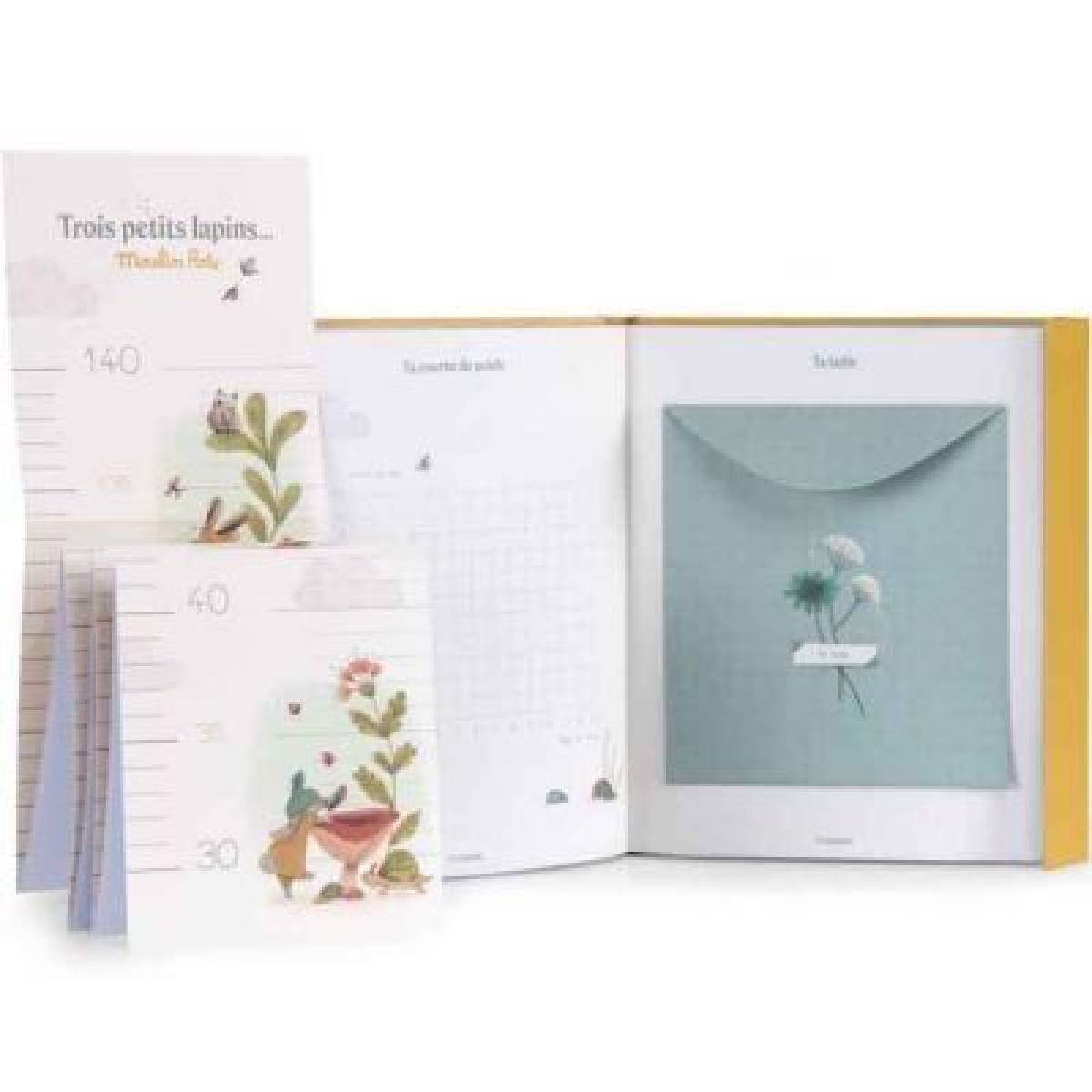 Livre de naissance Trois Petits Lapins
