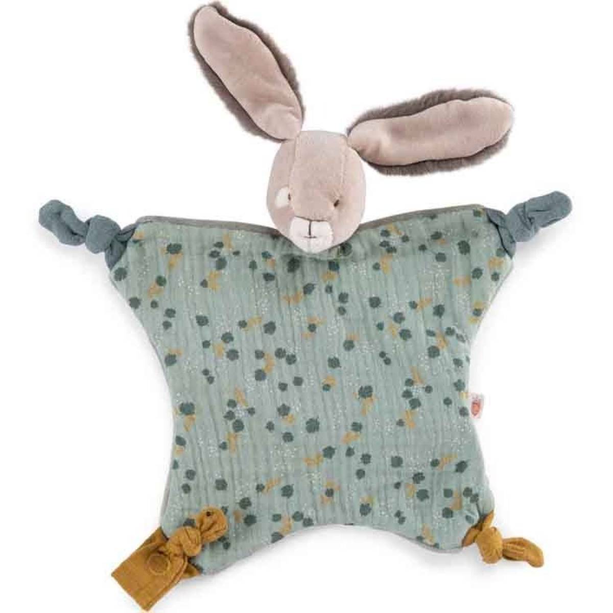 Peluche petit lapin sauge Trois Petits Lapins(dupliqué)