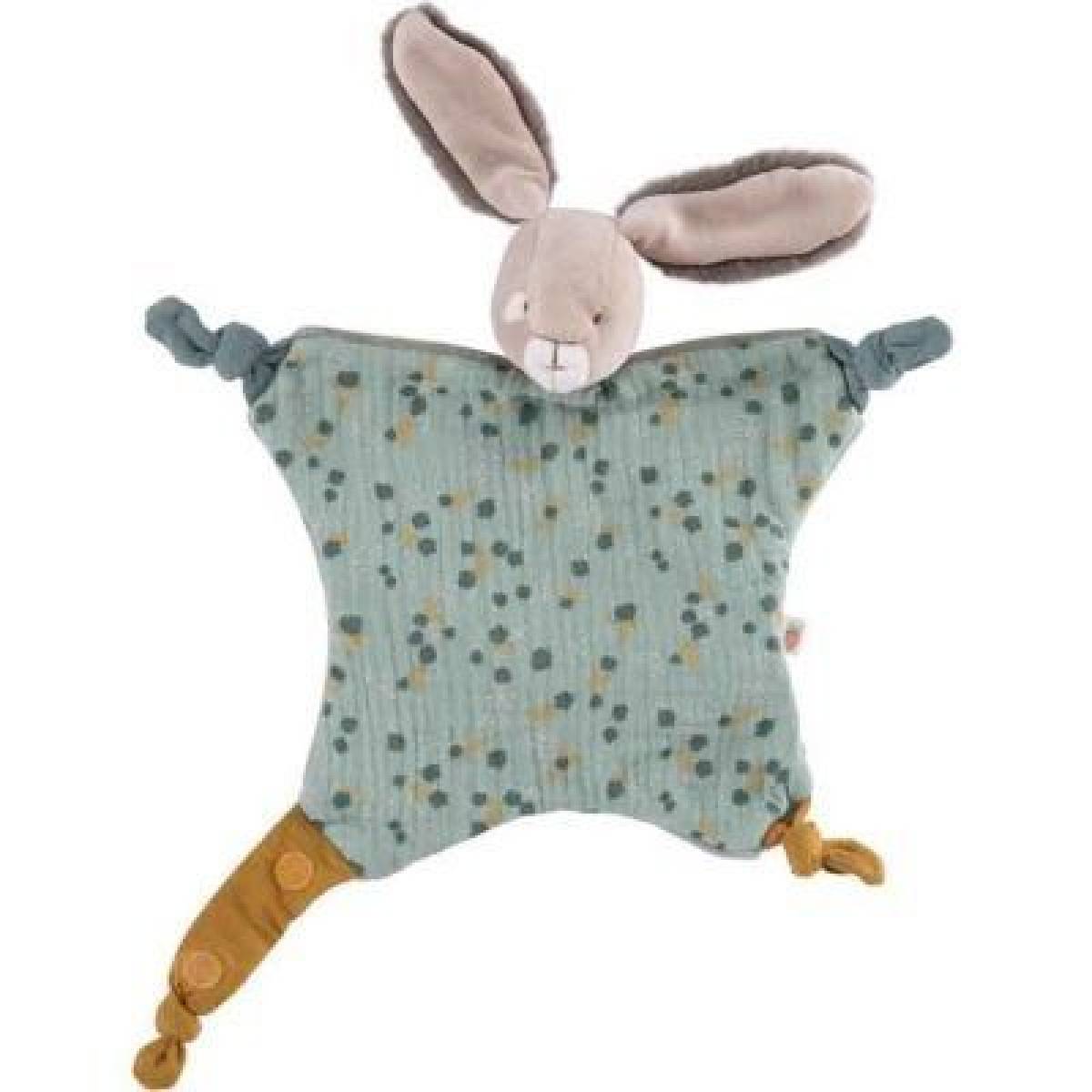 Peluche petit lapin sauge Trois Petits Lapins(dupliqué)