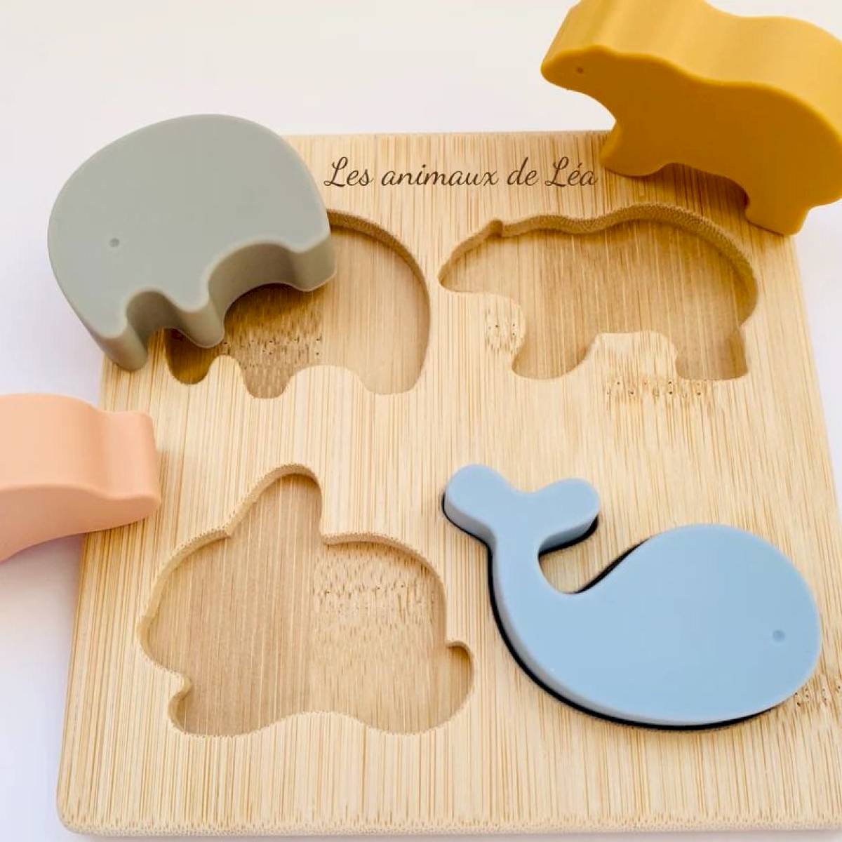 Puzzle en bois Montessori