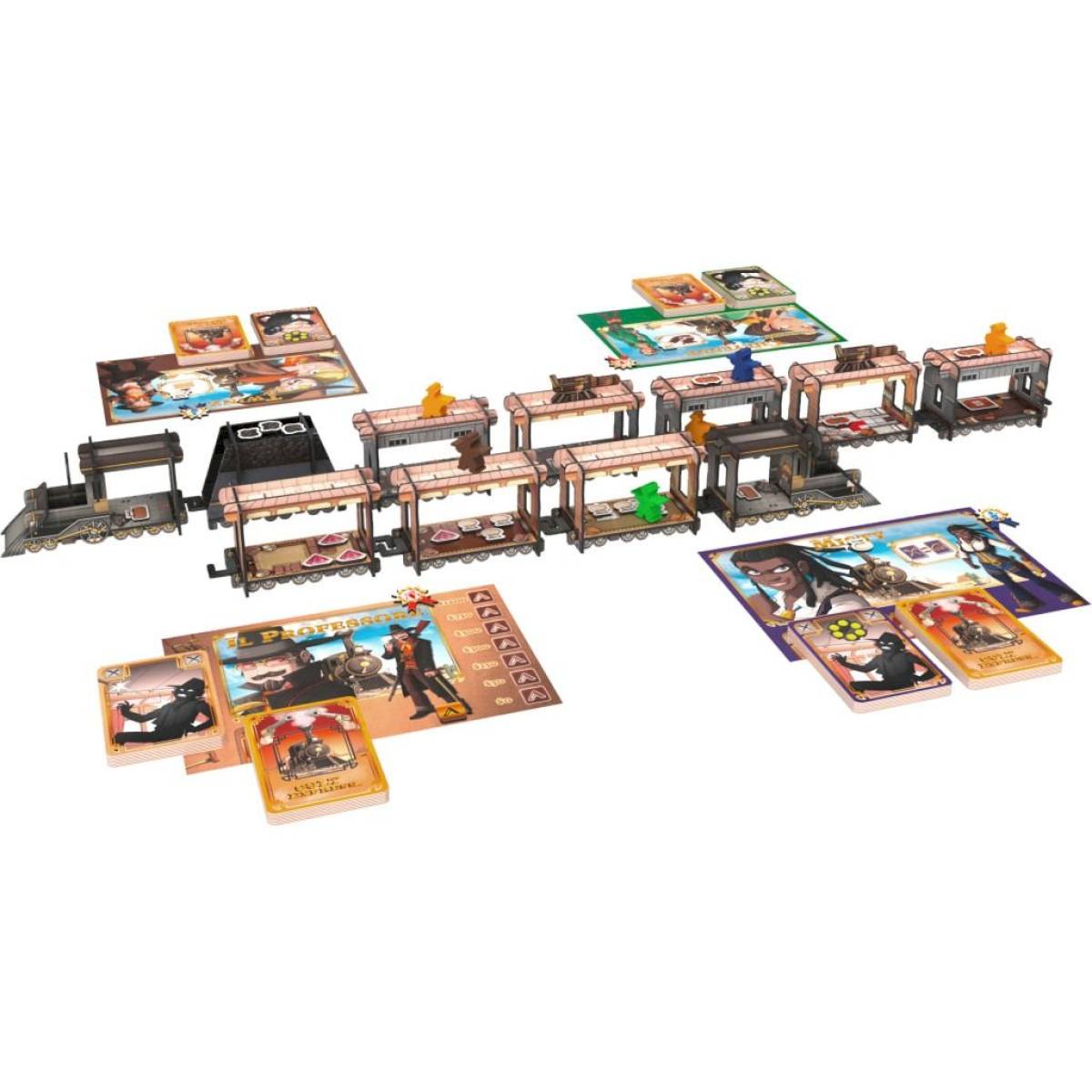 Colt Express - Convoyeurs et Train blindé