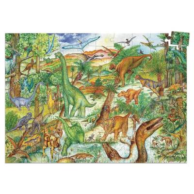 Puzzle d'observation Dinosaures et livret