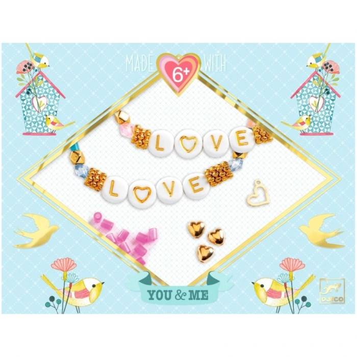 Bijoux duo bracelets Lettres You & Me