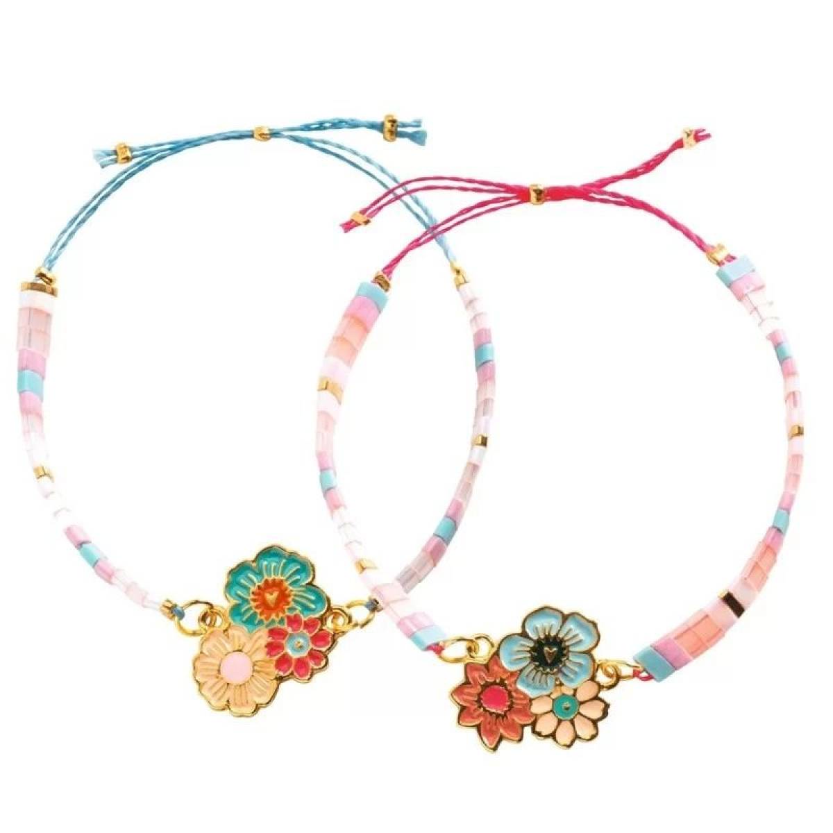 Bijoux duo bracelets Tila et Fleurs You & Me