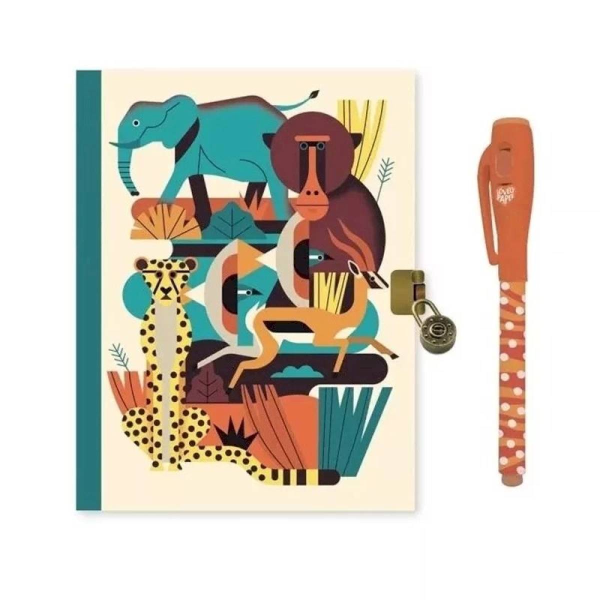 Journal intime avec cadenas ICEWORLD(dupliqué)