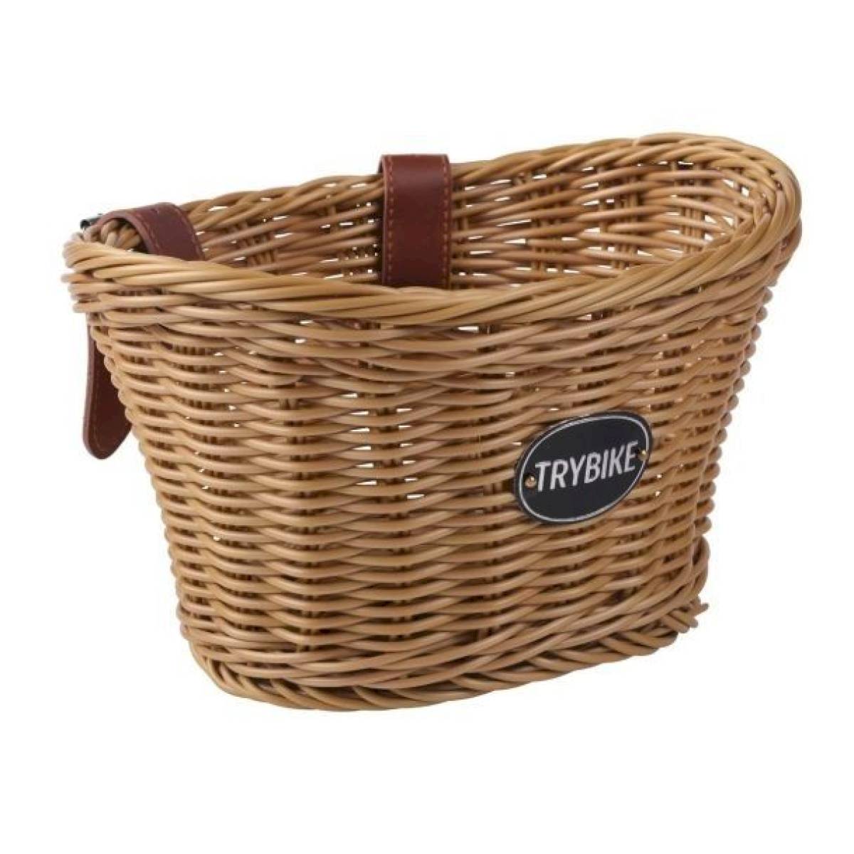Panier pour draisienne imitation rotin