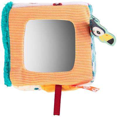 Cube d'activités sonore en tissu Jungle(dupliqué)