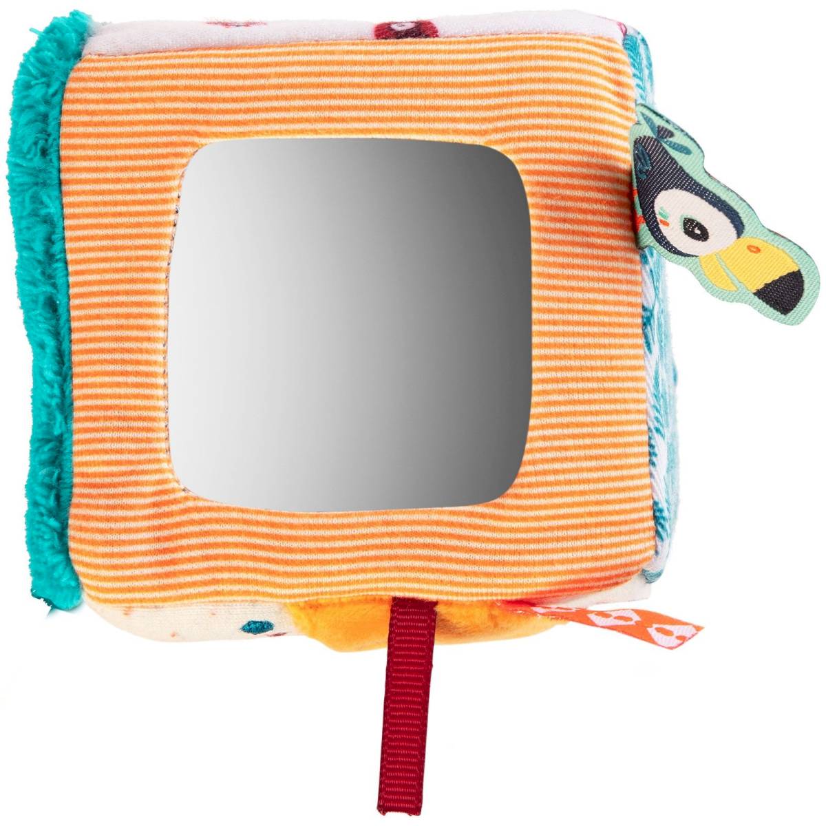 Cube d'activités sonore en tissu Jungle(dupliqué)
