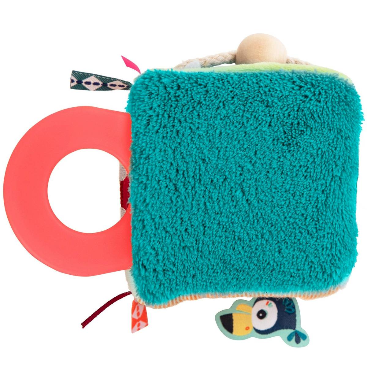 Cube d'activités sonore en tissu Jungle(dupliqué)