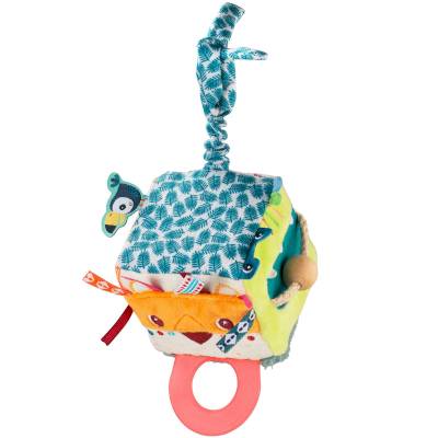 Cube d'activités sonore en tissu Jungle(dupliqué)