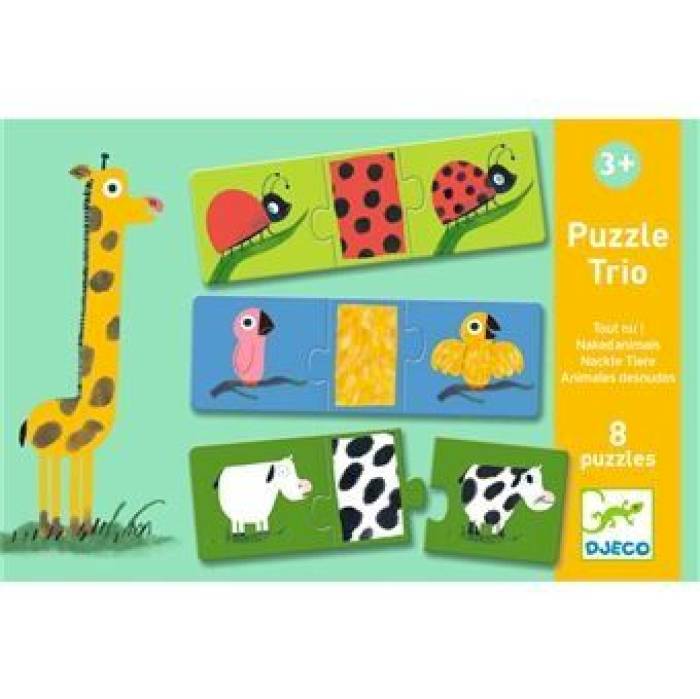 Puzzle trio Tout nu