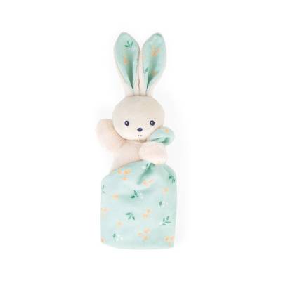 Doudou lapin Carré douceur Bouquet d'agrumes
