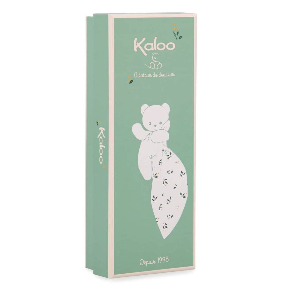 Doudou lapin Carré douceur Bouquet d'agrumes