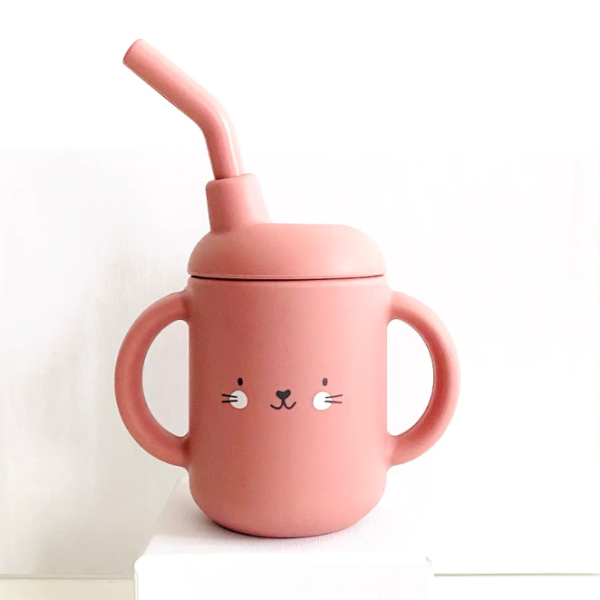 Coffret repas en silicone Crabe rose(dupliqué)