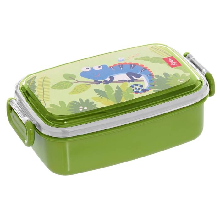 Boîte à goûter Caméléon Vert