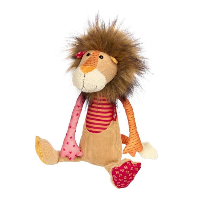 Peluche lion Patchwork Sweety