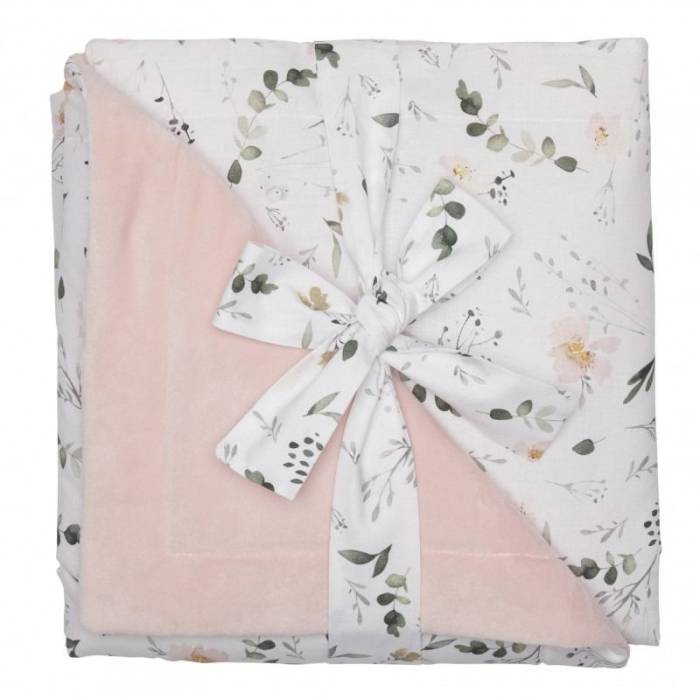 Couverture Luxe en Minky - Sweet Garden