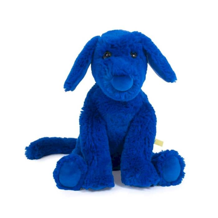 Peluche Chien bleu