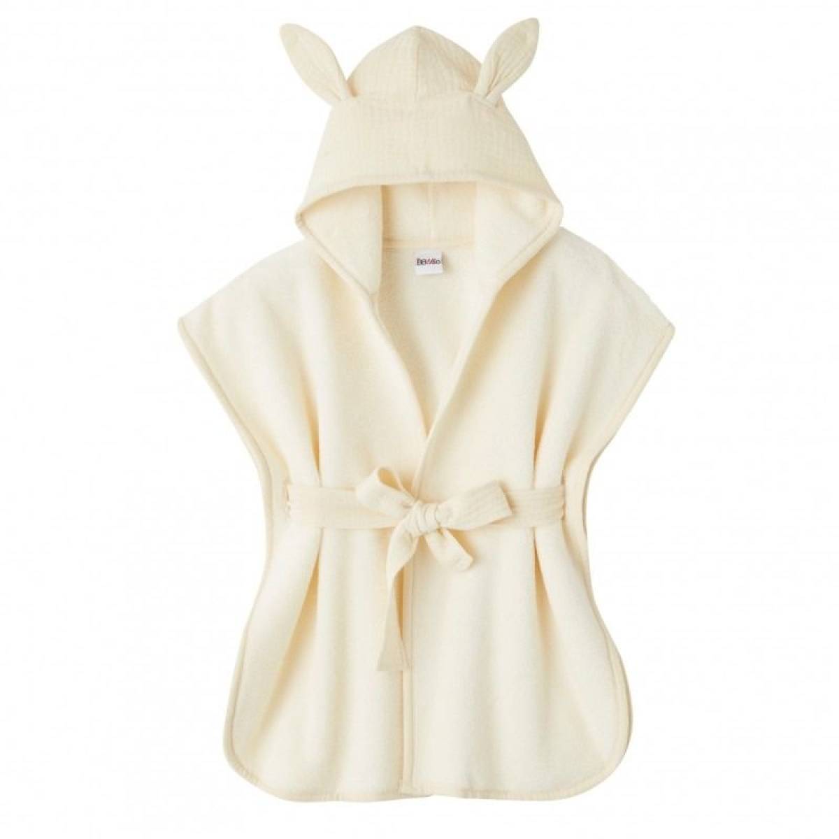 Peignoir de bain Soft Bambou mousse de lait 0-2 ans