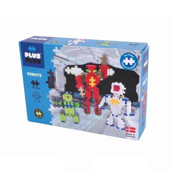 Box Mini Basic Les super Robots 170 pièces - Plus Plus