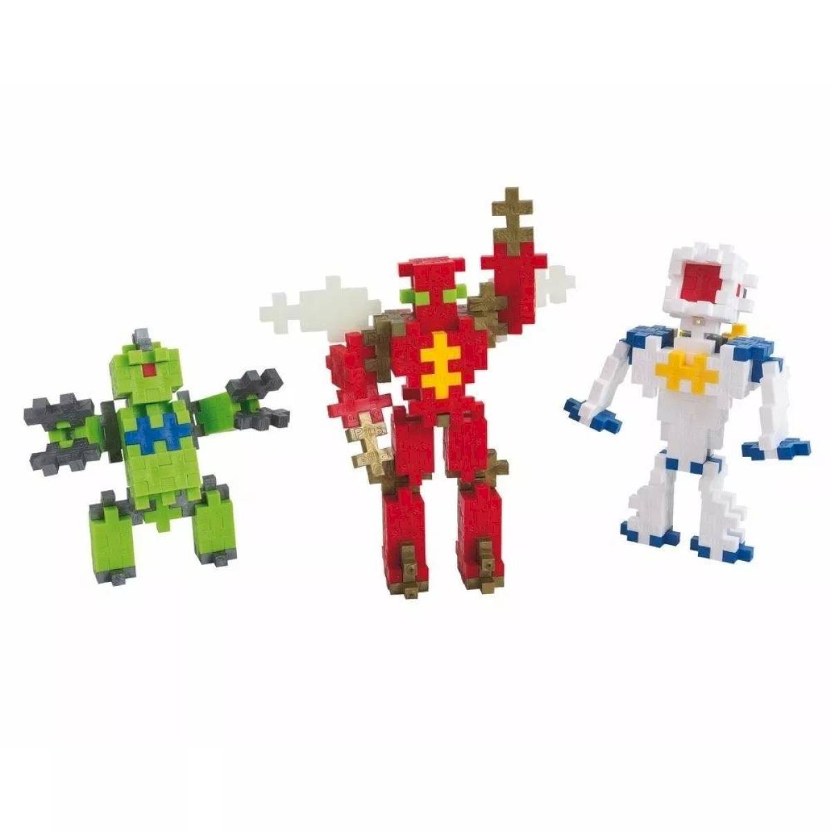 Box Mini Basic Les super Robots 170 pièces - Plus Plus