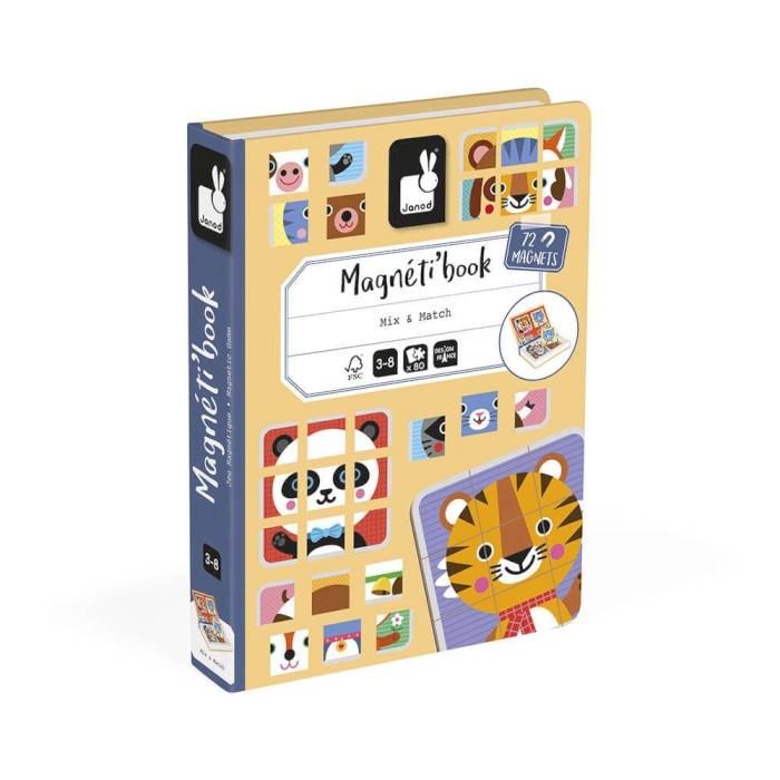 Magnéti'book Mix & Match Animaux