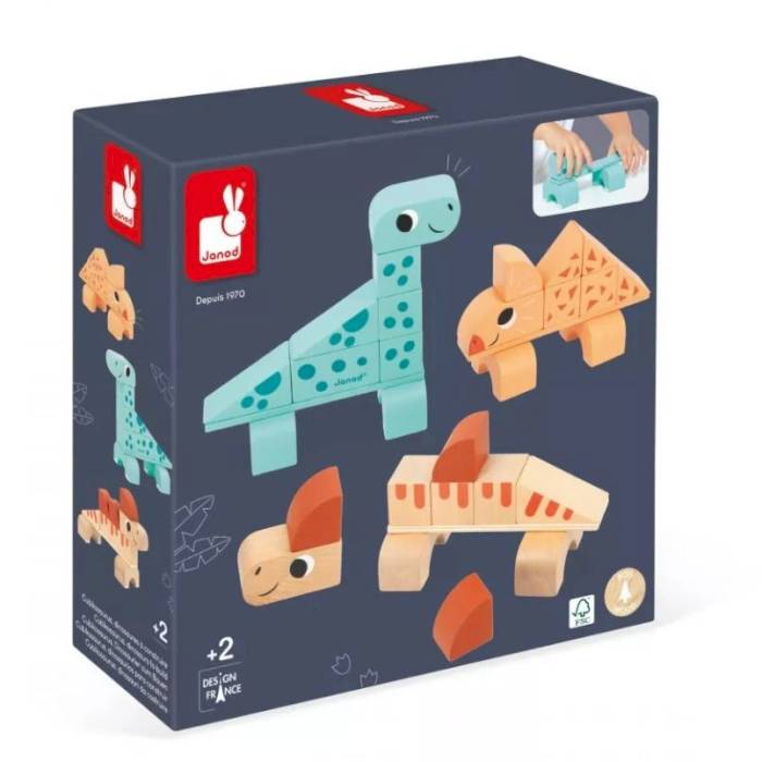 Jeu de Construction Cubikosaurus