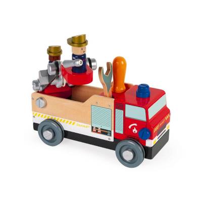Camion de pompiers Brico'kids