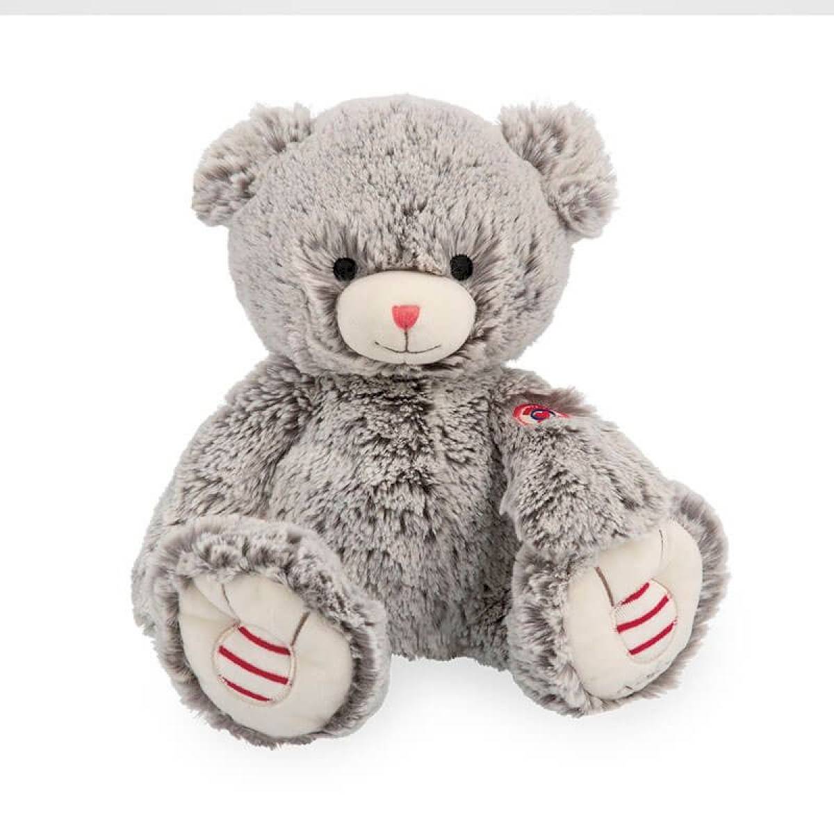 Peluche Musicale Ours Gris Prestige Maé