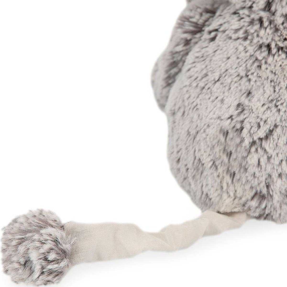 Peluche Musicale Lapin Gris Prestige Léo