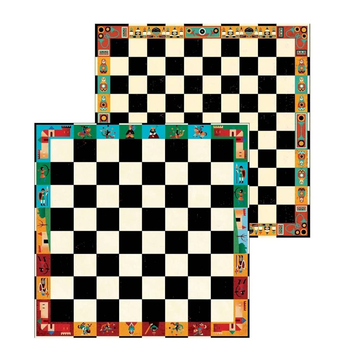 Jeu d'Echecs et de Dames - Djeco