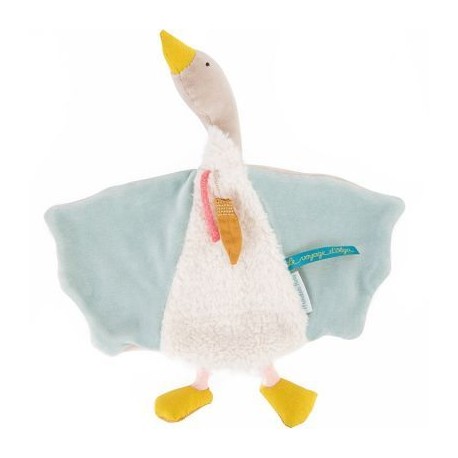 Doudou plat Oie  Le voyage d'Olga