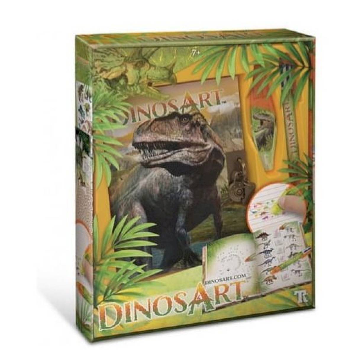 Journal intime et accessoires Dinosaure