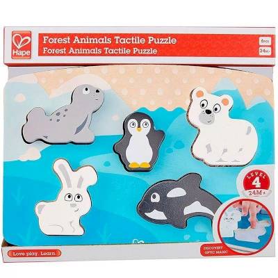 Puzzle Tactile - Animaux Polaire