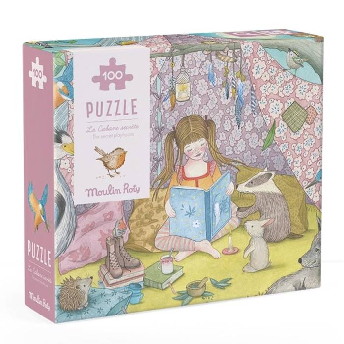 Puzzle La cabane secrète 100 pcs