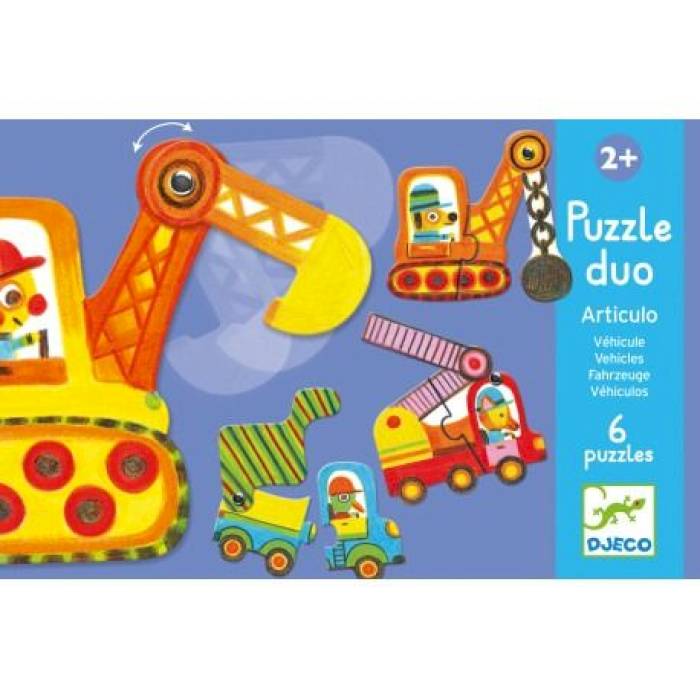 Puzzle duo articulo véhicules