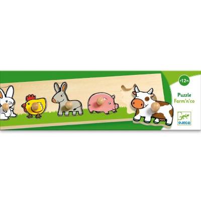 Puzzle gros boutons Farm'n'co