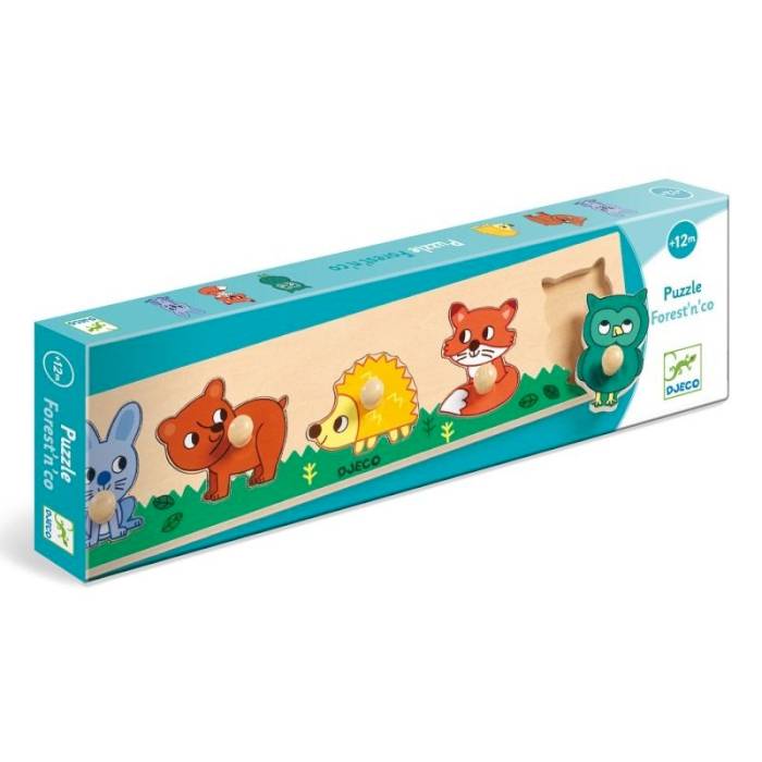 Puzzle gros boutons Forest'n'co
