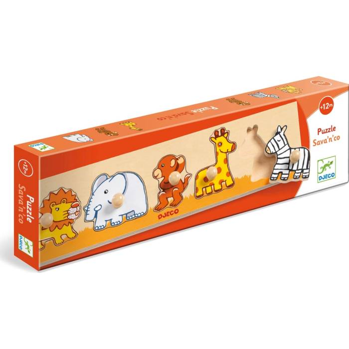 Puzzle gros boutons Sava'n'co