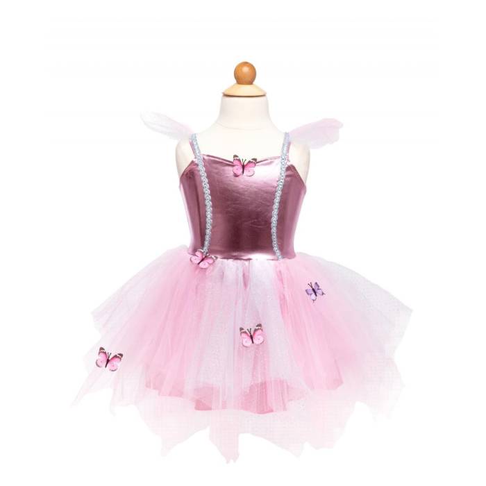 Robe de Papillon avec Coiffe 5-6 ans