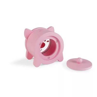 Tirelire Cochon en bois