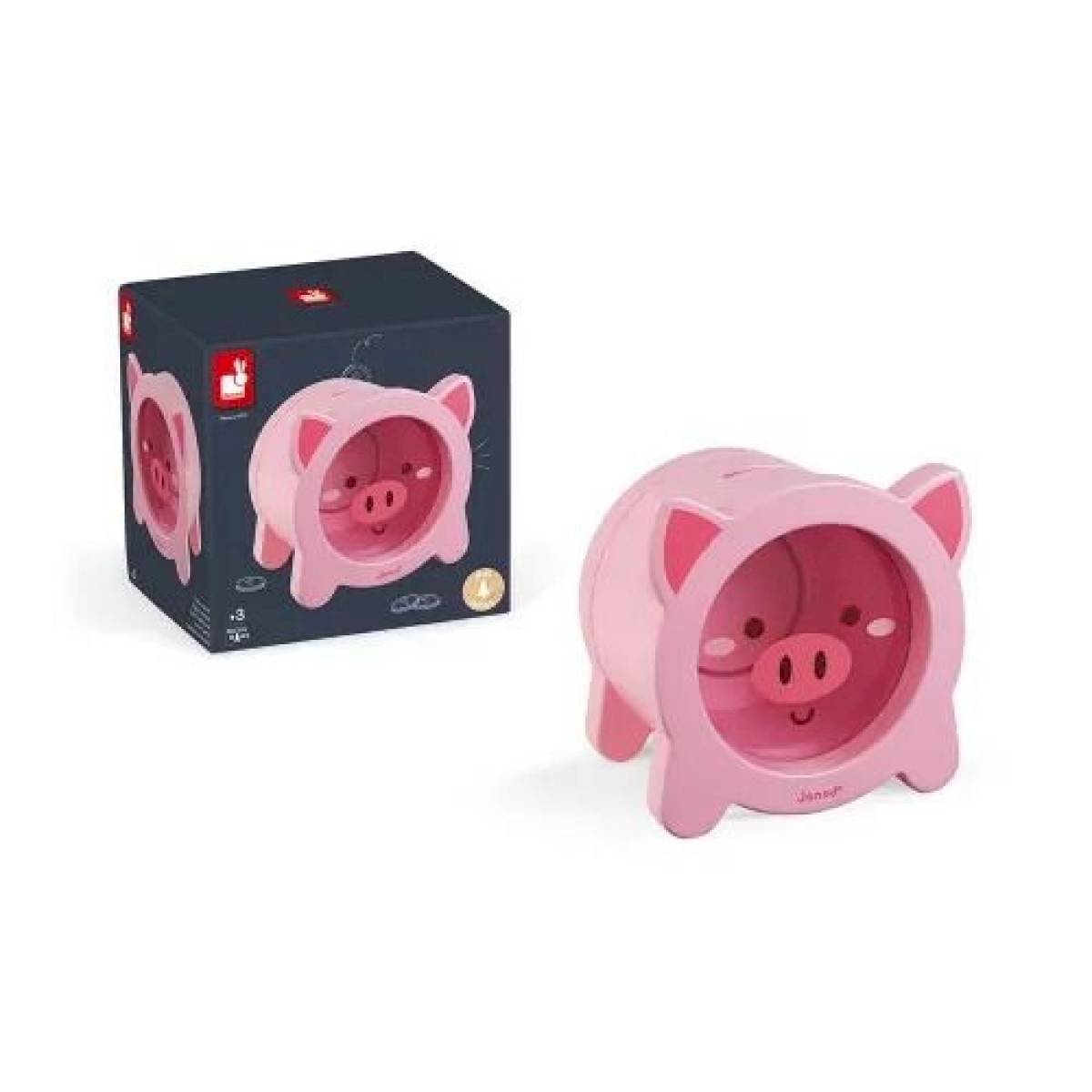 Tirelire Cochon en bois