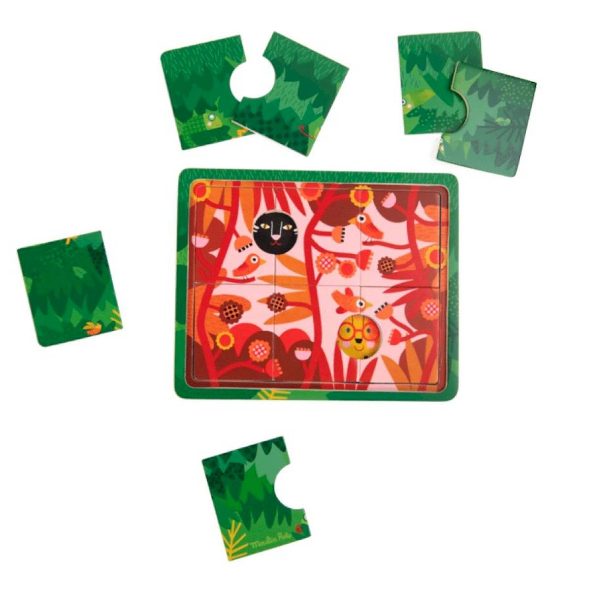 Puzzle en bois à 3 étages - Les Toupitis