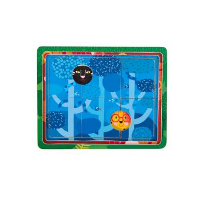 Puzzle en bois à 3 étages - Les Toupitis