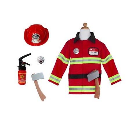 Costume de pompier 5-6 ans