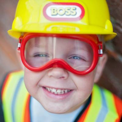 Déguisement de chantier 5-6 ans