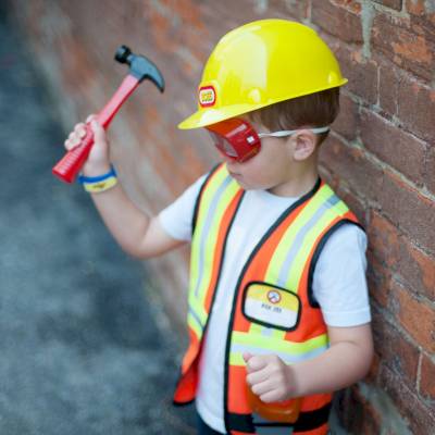 Déguisement de chantier 5-6 ans