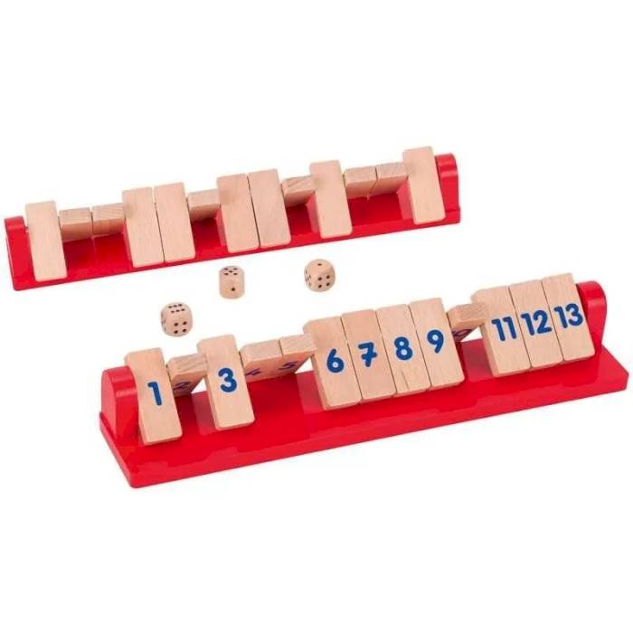 Shut the Box sacré 13 - 2 joueurs