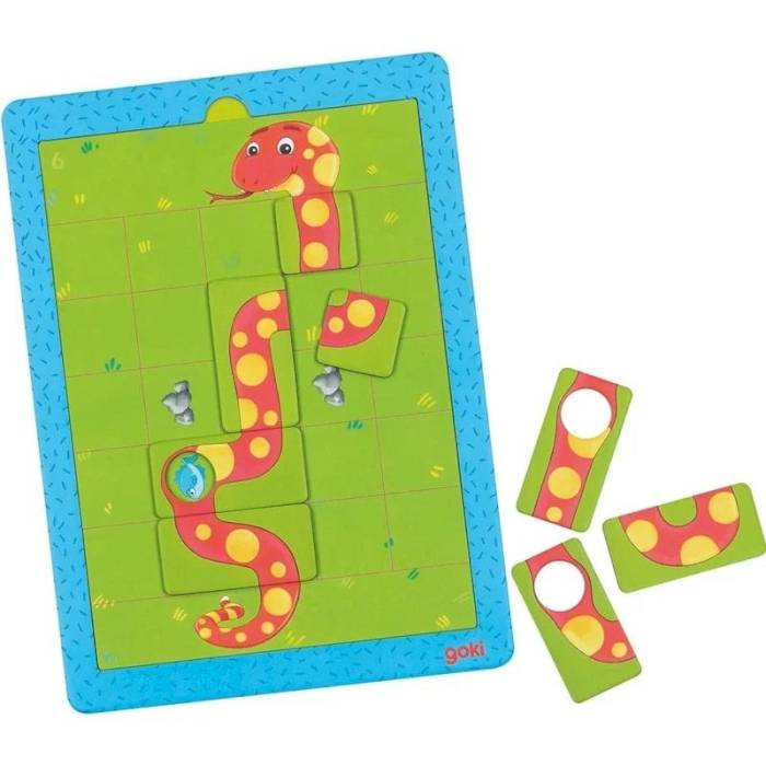Jeu magnétique Les serpents affamés